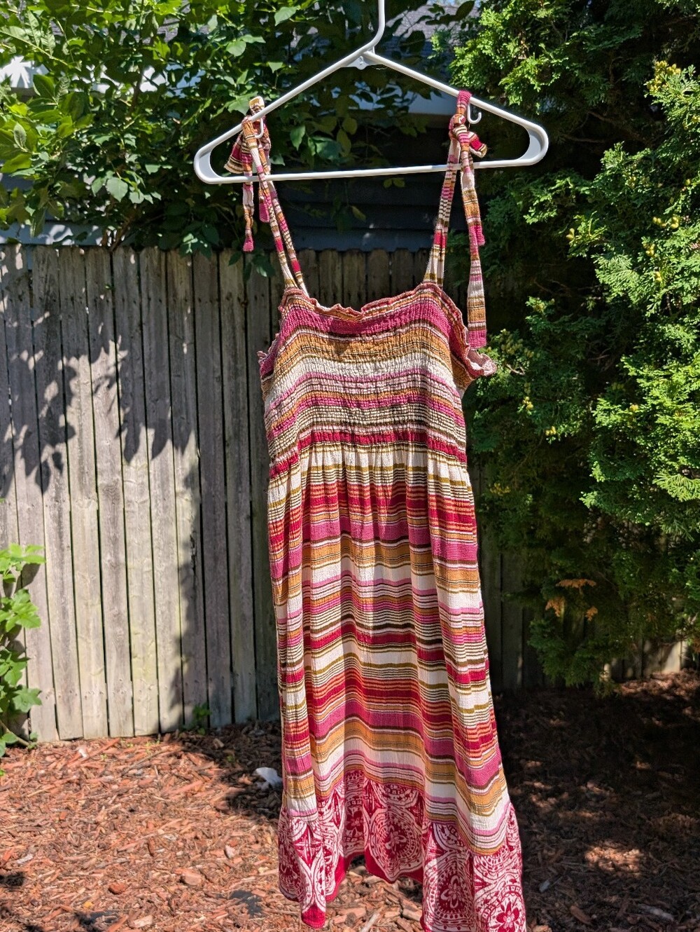 Mossimo Women's Y2K Vintage Colorful Dress Size Large